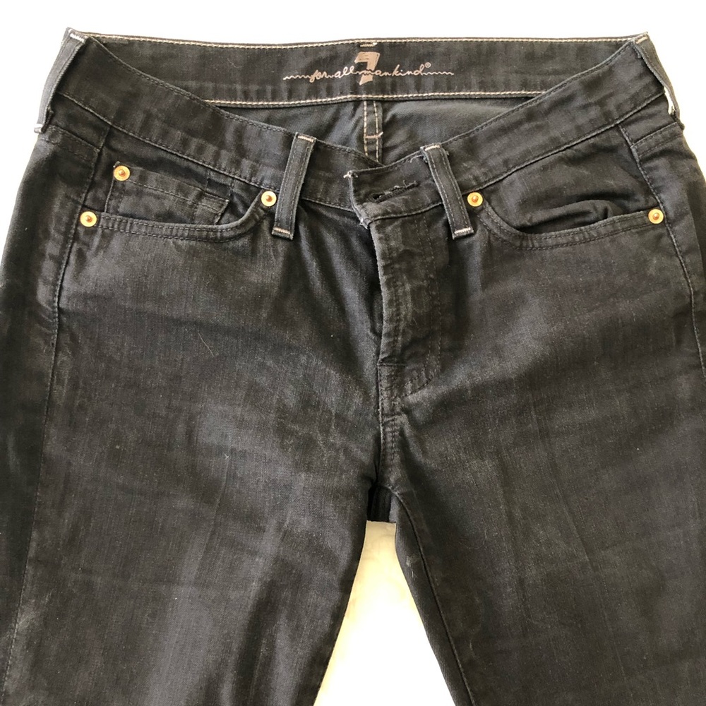 Seven For All Mankind Black Jeans
